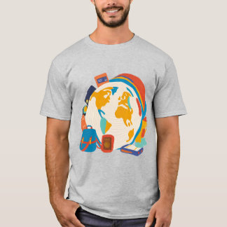 Nomadischer Geist - Entdecken Sie das Outdoor-T-Sh T-Shirt