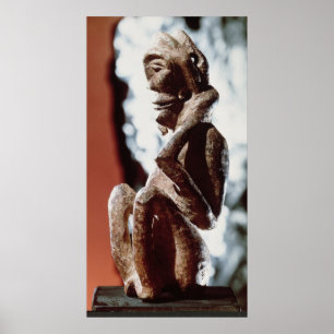 Nomali-Figur des Mende-Stammes Poster