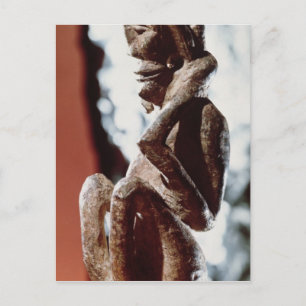 Nomali-Figur des Mende-Stammes Postkarte