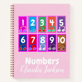 Nombre 1 à 10 Carnet mathématique précoce