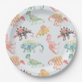Nomi's Dinosaurier 9 in. Party-Teller Pappteller
