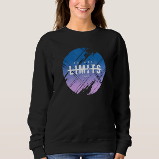 Nomore Limits Stilvolle Abstrakte Vector Sweatshirt