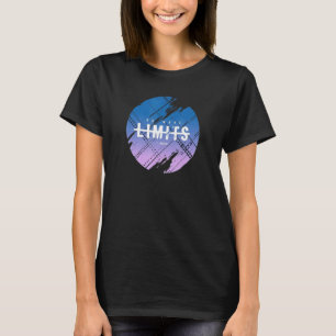 Nomore Limits Stilvolle Abstrakte Vector T-Shirt