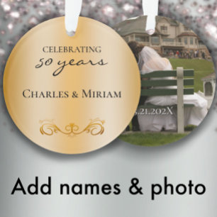 Noms de couple Photo 50e anniversaire Mariage Cade