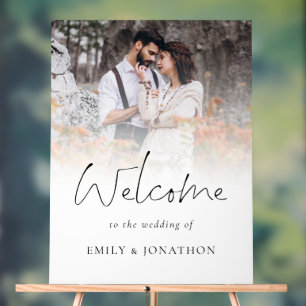 Noms De Photo De Script Moderne Bienvenue Au Maria