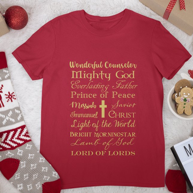 Noms de T-shirt de Jésus (Créateur téléchargé)