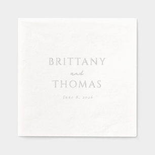 Noms minimalistes gris sophistiqués