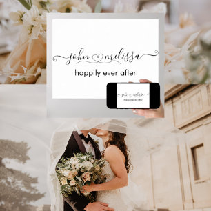 Noms personnalisés avec affiche du coeur