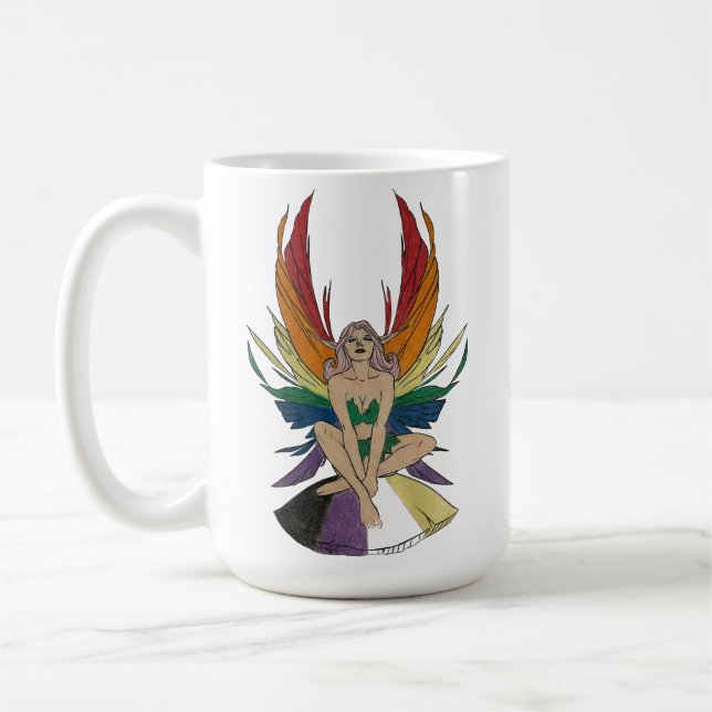Non-binary Faerie Kaffeetasse (Links)