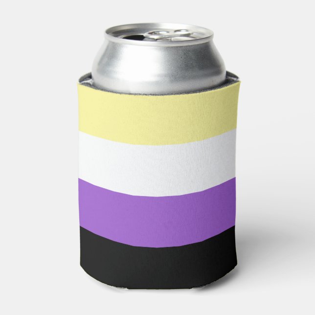 Non Binary Pride Dosenkühler (Kanne Vorderseite)