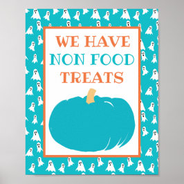 Non-Food-Leckereien Aquamarine KürbisHalloween-All Poster