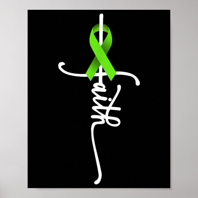 Non-hodgkin-Lymphom Krebs Glaubenskrebs Poster (Vorne)