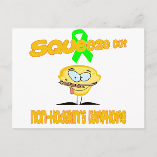 Non-Hodgkin-Lymphom Postkarte