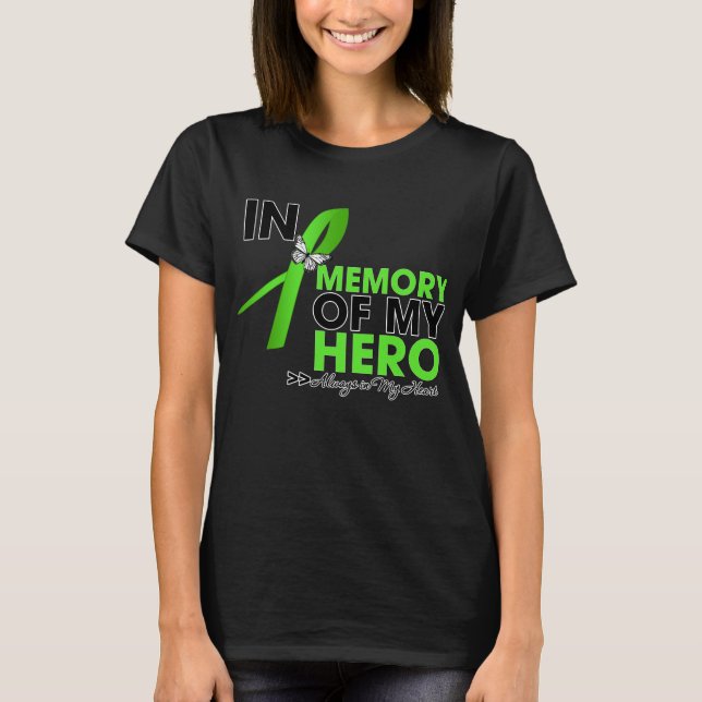 Non-Hodgkin-Lymphom-Tribut zum Gedenken an meinen T-Shirt (Vorderseite)