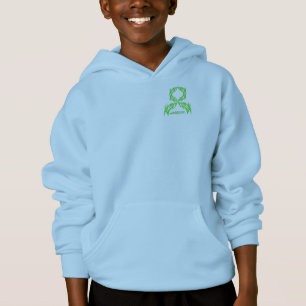 Non-Hodgkins Lymphom-Kriegers-Stammes- Band Hoodie