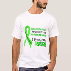 Non-hodgkins Lymphom trage ich stolz Limones Grün T-Shirt