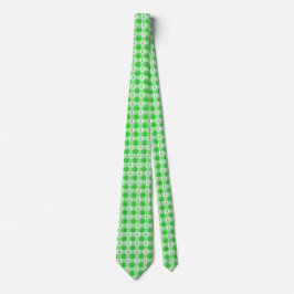 Non-Hodgkin's Lymphoma Awareness Plaid Green Krawatte