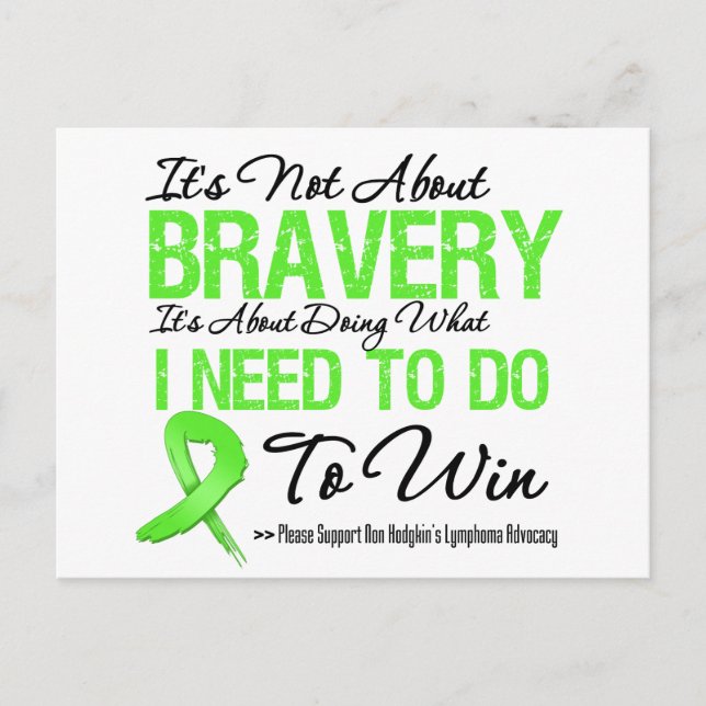 Non Hodgkins Lymphoma Battle Postkarte (Vorderseite)