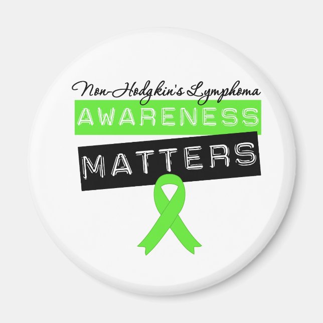Non-Hodgkin's Lymphooma Awareness Matters Magnet (Vorne)