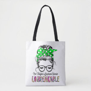 Non-Hodgkin's Lymphooma Awareness Ribbon Support Tasche