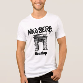 Non-Stop New York – Erbe trifft Stadt-Hektik Tri-Blend Shirt
