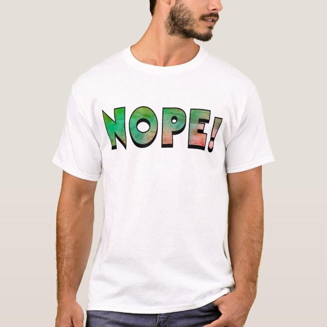 NON! t-shirt (Devant)