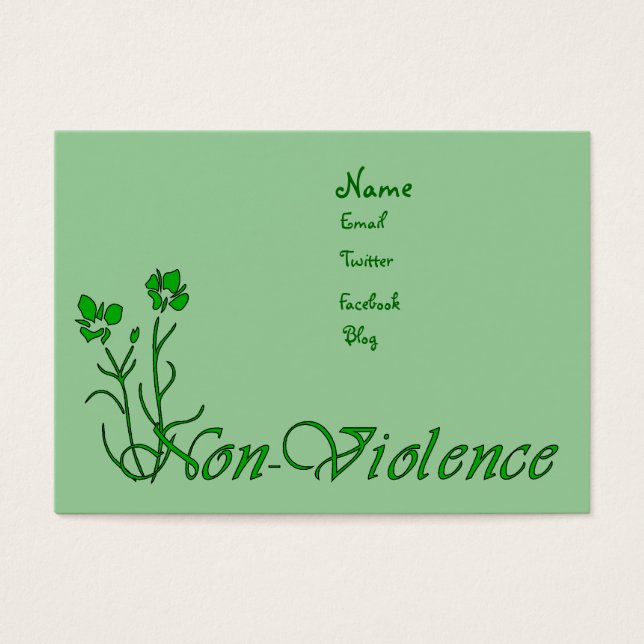 Non-violence (Devant)