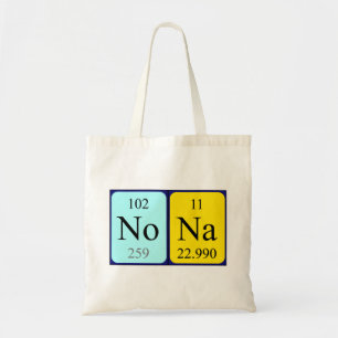 Nona Periodenname Totbeutel Tragetasche