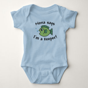 Nona sagt, dass ich ein Wächter bin! Baby Strampler