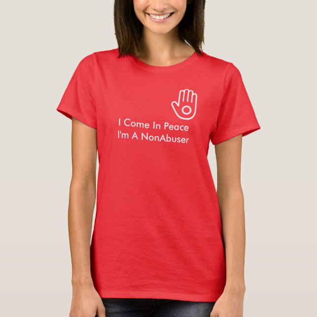 NonAbusers Dunkelheit Shirt-III. T-Shirt (Vorderseite)