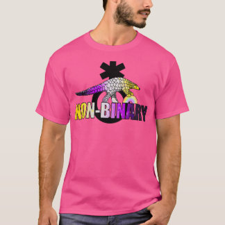 Nonbinäre Pangolin T-Shirt