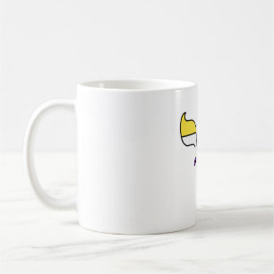 Nonbinäre Pride-Flagge Chai Kaffeetasse