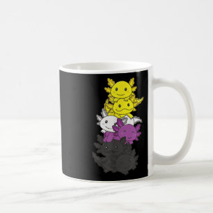 Nonbinary-Flagge Non-binärer Stolz LGBTQ Axolotl _ Kaffeetasse