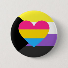 Nonbinary Panromantic Demisexual Stolz-Knopf Button