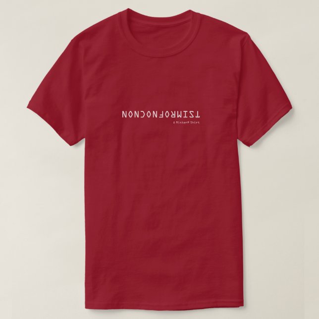 NONCONFORMIST - Ein MisterP-Shirt T-Shirt (Design vorne)