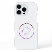 Noncustodial Mother Phone Case With Logo