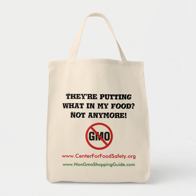 NonGMO Einkauf-Tasche Tragetasche (Vorne)