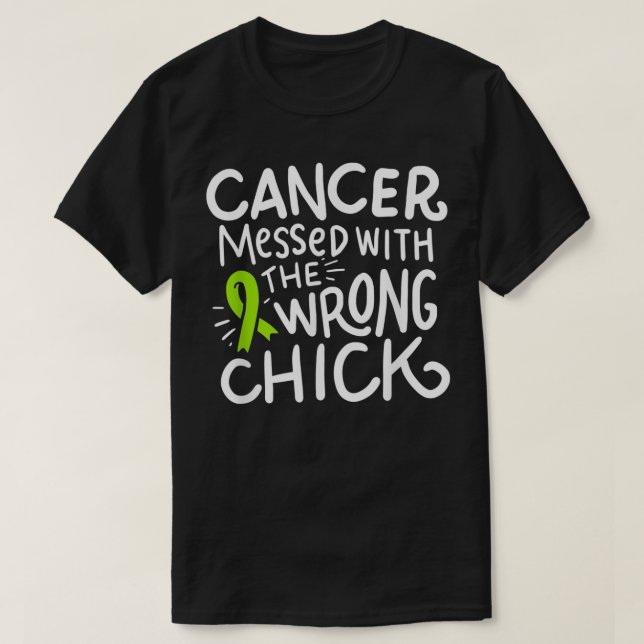 NonHodgkin Lymphom Krebsüberlebung Chemo Geschenk  T-Shirt (Design vorne)