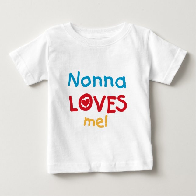 Nonna aime mes t-shirts et cadeaux (Devant)