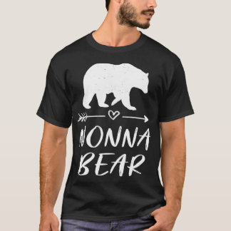 Nonna Bear Matching Family Mama Bar Camping Gesche T-Shirt