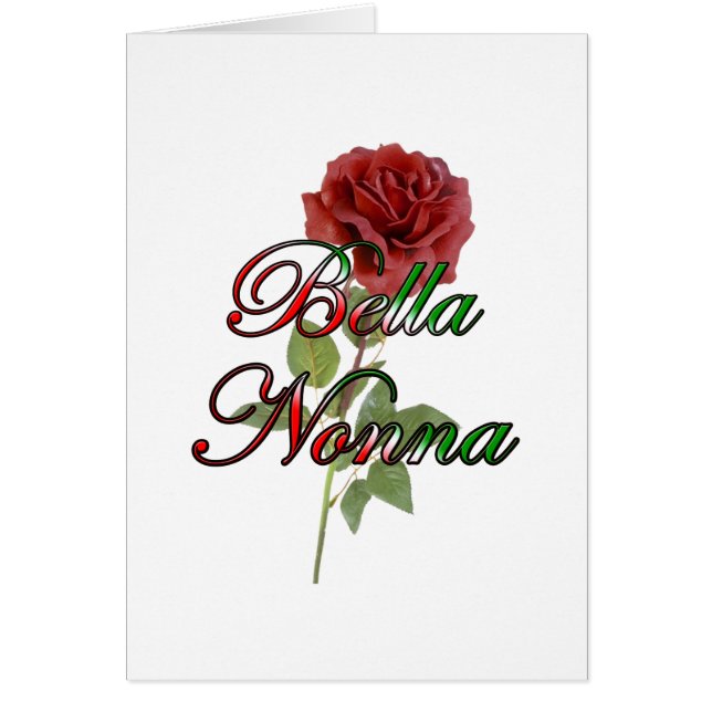 Nonna (belle grand-mère d'Italain) (Devant)