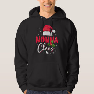 Nonna Claus Frohe Weihnachtsfeier Weihnachtsmannmü Hoodie