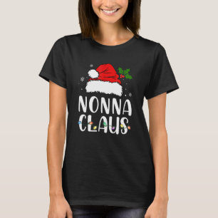 Nonna Claus Weihnachts-Pyjama-Familie passende Xma T-Shirt