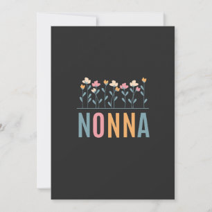 Nonna Floral Feiertagskarte