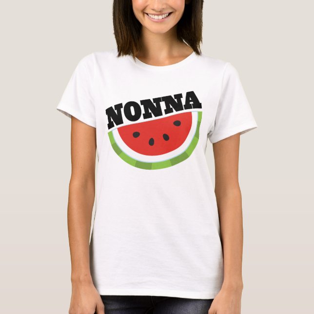 Nonna Geschenk-Idee T-Shirt (Vorderseite)