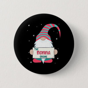 Nonna Gnome Familie Matching Weihnachten Niedliche Button