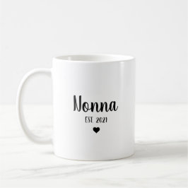 Nonna Grandma Pregnancy Ankündigung Baby Reveal Kaffeetasse