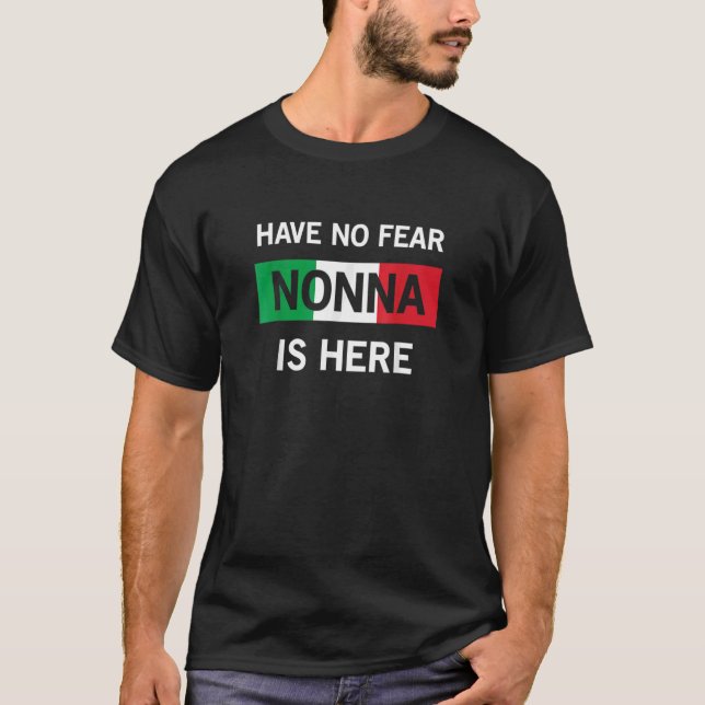 Nonna Italian Großmutter T-Shirt (Vorderseite)