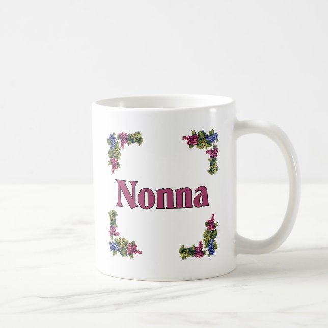Nonna (italienische Großmutter) Kaffeetasse (Rechts)