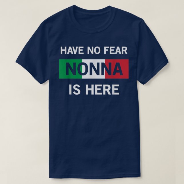 Nonna Italienisches Großmuttergeschenk T-Shirt (Design vorne)